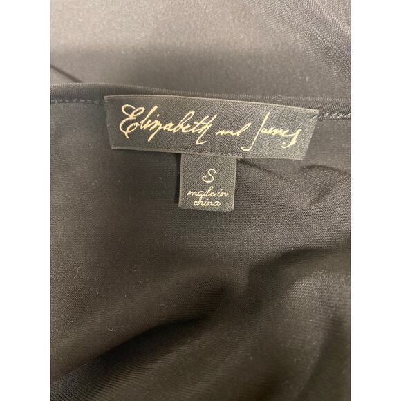 Elizabeth And James Size S Long Sleeve Mesh Panel Bandage Dress Black Cocktail - Picture 6 of 8